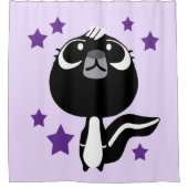 Cute Little Skunk Douchegordijn (Voorkant)