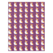 Cute Little Smiling Corgi Puppy Tafelkleed (Voorkant)