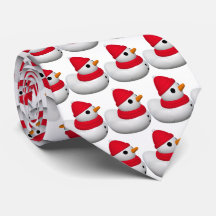 Cute Little Snowduck | Sneeuwmannen Eend Patroon |