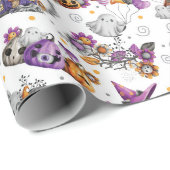 Cute Little Spooky Halloween Cadeaupapier (Rol Hoek)