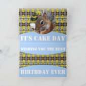 Cute Little Squirrel Kaart (Binnen)