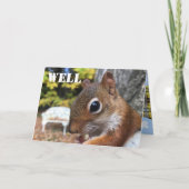Cute Little Squirrel Kaart (Voorkant)