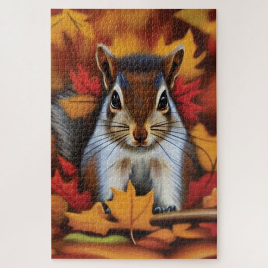 Cute Little Squirrel Legpuzzel (Verticaal)