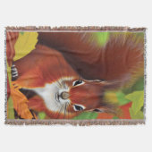 Cute Little Squirrel Throw Blanket Deken (Voorkant)