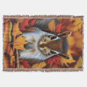 Cute Little Squirrel Throw Blanket Deken (Voorkant)