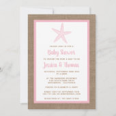 Cute Little Starfish Baby shower | Alle kleuren Kaart (Voorkant)