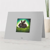 Cute Little Storybook Bunny Kaart (Achterkant)