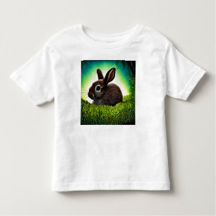 Cute Little Storybook Bunny Kinder Shirts