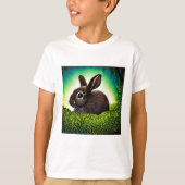 Cute Little Storybook Bunny T-shirt (Voorkant)