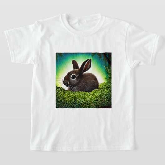 Cute Little Storybook Bunny T-shirt (Laagn)