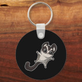 Cute Little Sugar Glider Animal Gift Sleutelhanger (Voorkant)