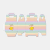 Cute Little Sunshine Baby First Birthday Party Bedankdoosjes (Uitgevouwen)