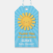 Cute Little Sunshine Bedankingslabeltjes Cadeaulabel (Voorkant)