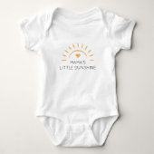 Cute Little Sunshine Personalized Romper (Voorkant)