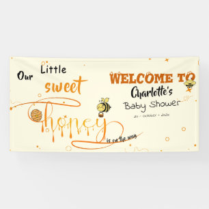 Cute Little Sweet Dripping Honey Baby Shower Spandoek