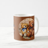 Cute Little Teddy Bears Koffiemok (Voorkant rechts)
