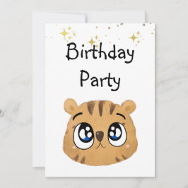 cute little tiger kaart