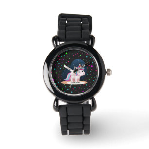Cute Little Unicorn Horloge