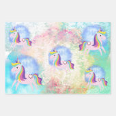 Cute little unicorn  inpakpapier vel (Voorkant 2)