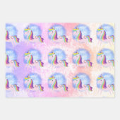 Cute little unicorn  inpakpapier vel (Voorkant)