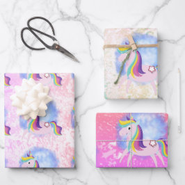 Cute little unicorn  inpakpapier vel