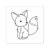 Cute Little Vos Kleur Me Zelfinktende Stempel (Design)