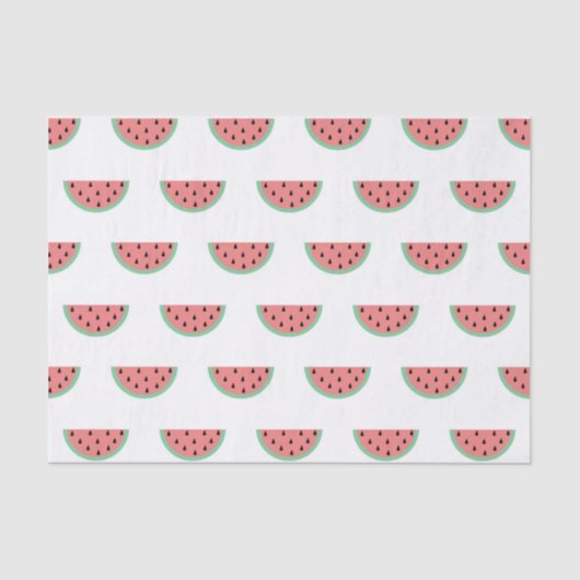 Cute Little Watermelon Pattern Tissuepapier (Voorkant)