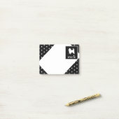 Cute Little Westie - West Highland Terrier Post-it® Notes (Op bureau)