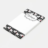 Cute Little Westie - West Highland White Terriers Post-it® Notes (Schuin)