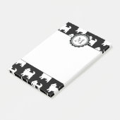 Cute Little Westie - West Highland White Terriers Post-it® Notes (Schuin)