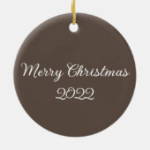 Cute Little Wilderness Fox Keramisch Ornament (Achterkant)