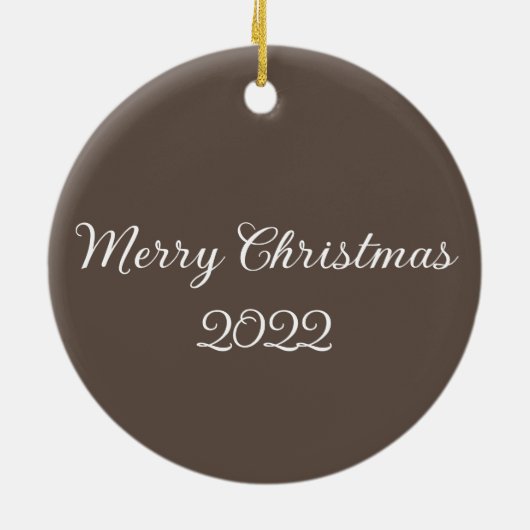 Cute Little Wilderness Fox Keramisch Ornament (Achterkant)