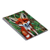 Cute Little Wilderness Fox Notitieboek (Rechterzijde)