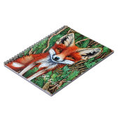 Cute Little Wilderness Fox Notitieboek (Linkerzijde)
