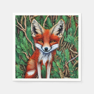 Cute Little Wilderness Fox Servet