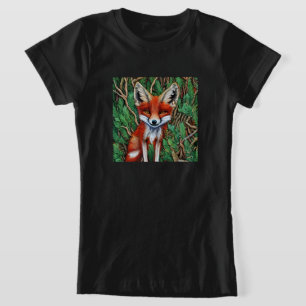 Cute Little Wilderness Fox T-shirt