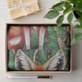 Cute Little Wilderness Fox Tissuepapier (Geschenk)