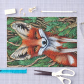 Cute Little Wilderness Fox Tissuepapier (Craft)