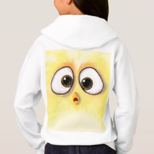 Cute Little Yellow Chicken Surprisprisged Big Eyes