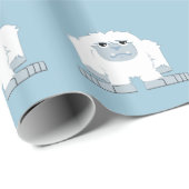 Cute little Yeti Cadeaupapier (Rol Hoek)