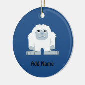 Cute little Yeti Keramisch Ornament (Links)