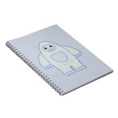 Cute Little Yeti Notitieboek (Rechterzijde)