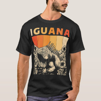 Cute Lizard Iguana Reptil Gift Iguana T-shirt