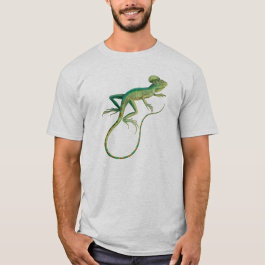 Cute lizard illustratie t-shirt (Voorkant)