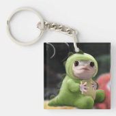 Cute Lizard Plushie Sleutelhanger (Voorkant)