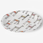 Cute Llama Alpaca Papieren Bordje (Gekanteld)