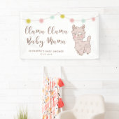 Cute Llama Baby Mama Shower Spandoek (Insitu)