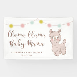 Cute Llama Baby Mama Shower Spandoek