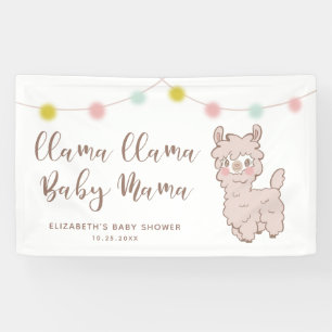 Cute Llama Baby Mama Shower Spandoek
