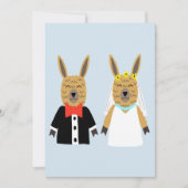 Cute Llama Bride en Groom (Voorkant)